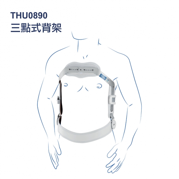 法國途安0890三點式背架 