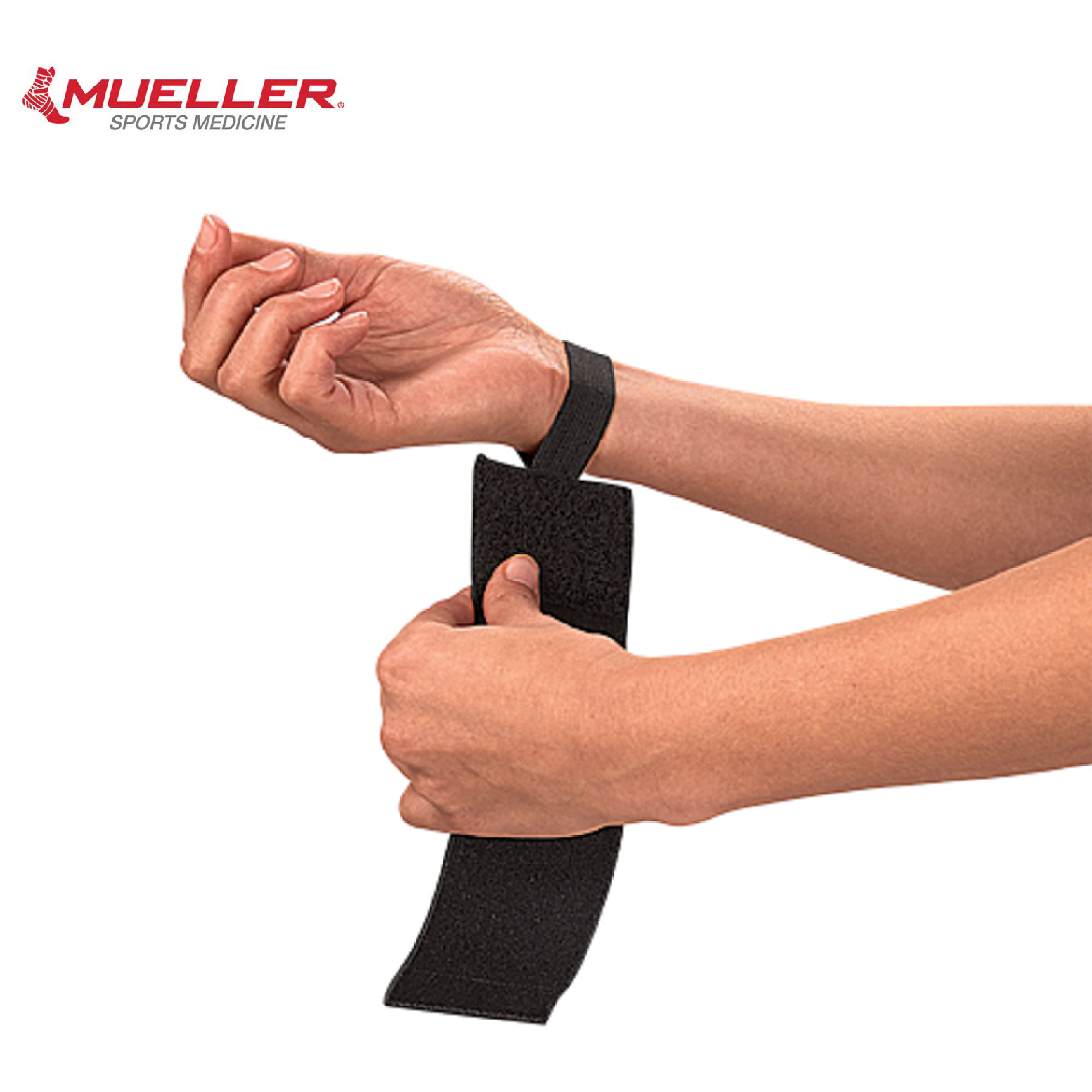 Mueller慕樂 6281彈性護腕 產品穿戴圖